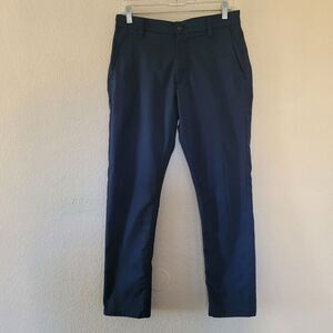 Proof Pants Mens Blue 29 Nomad Straight Huckberry Chino Golf Hike Performance